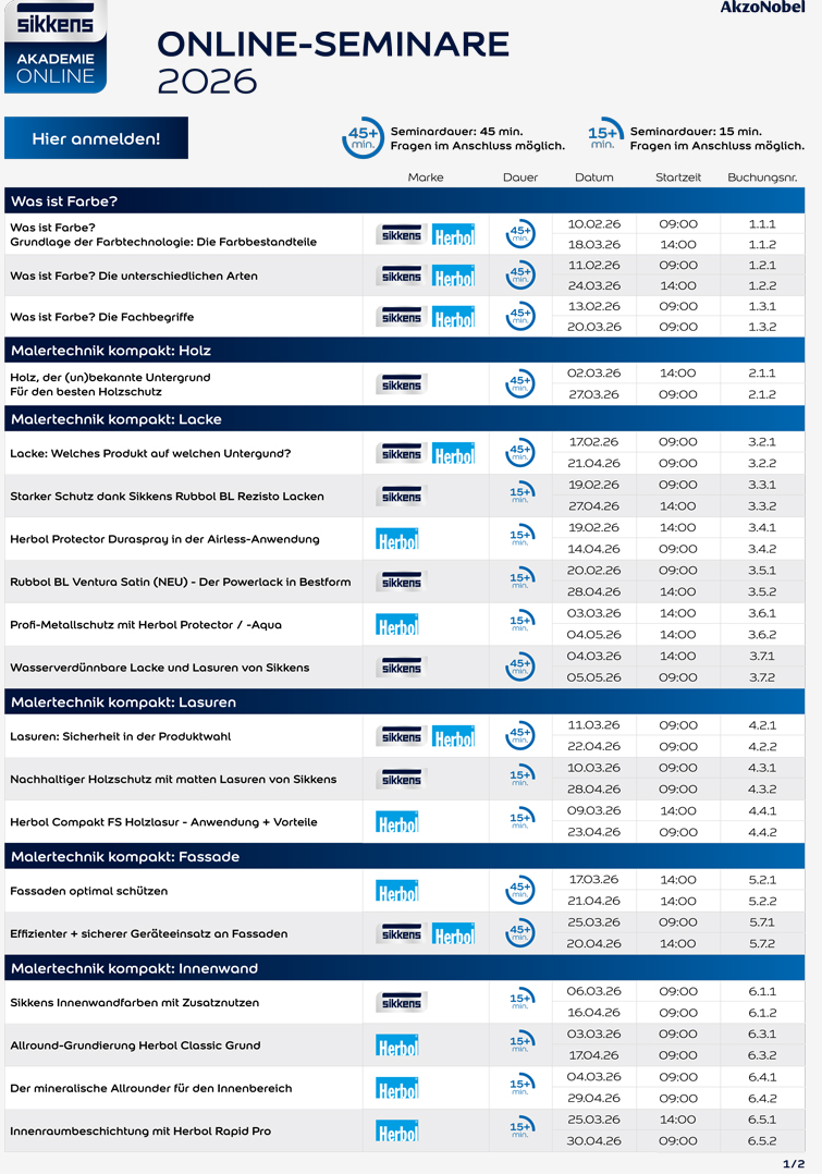 Termine zum Download